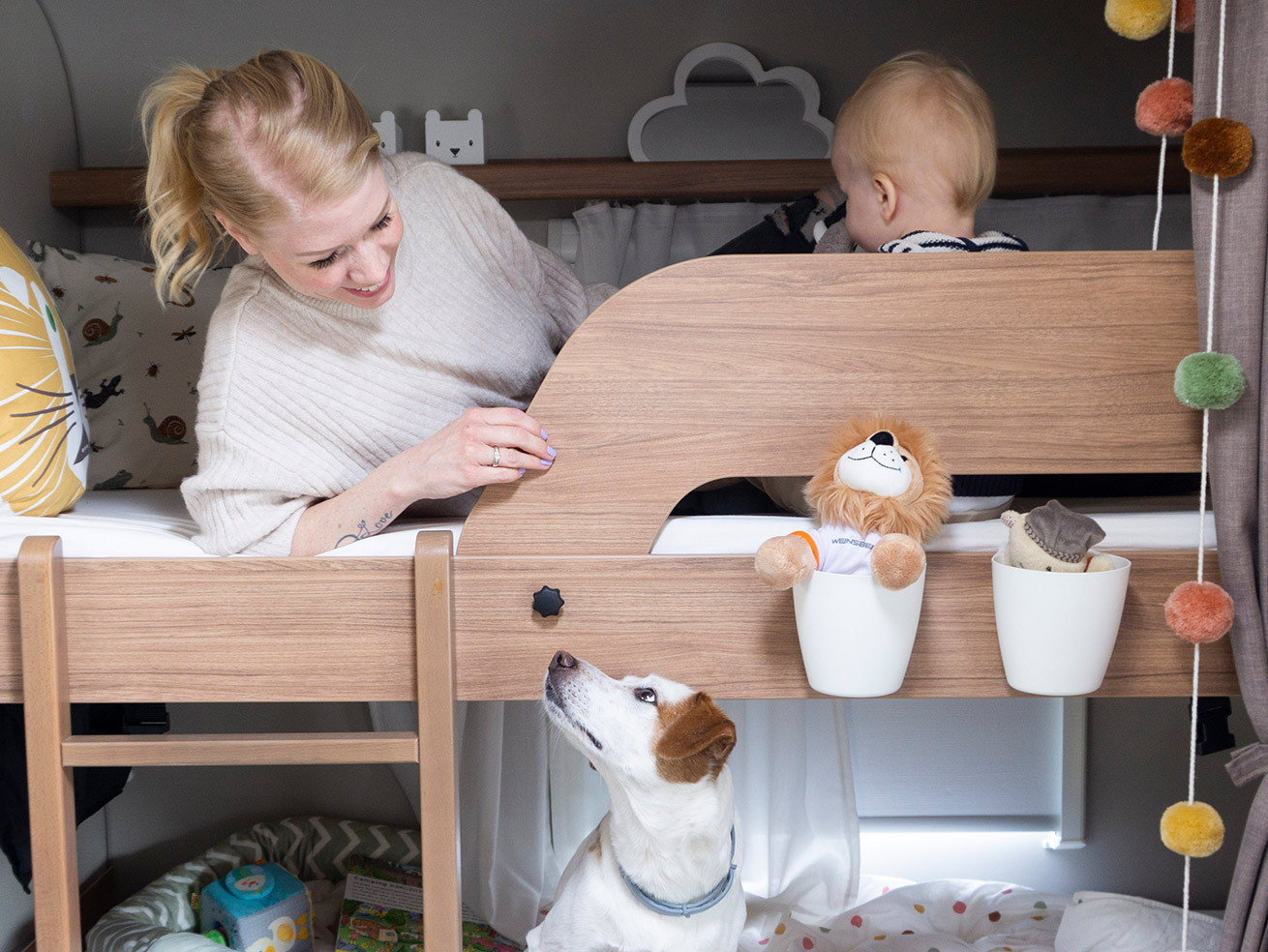 Schlafen, wie zu Hause: Einzelbetten, Doppelbetten und Stockbetten