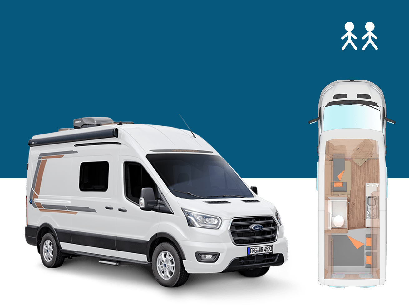 Kategorie CITY – Kastenwagen für 2 Personen