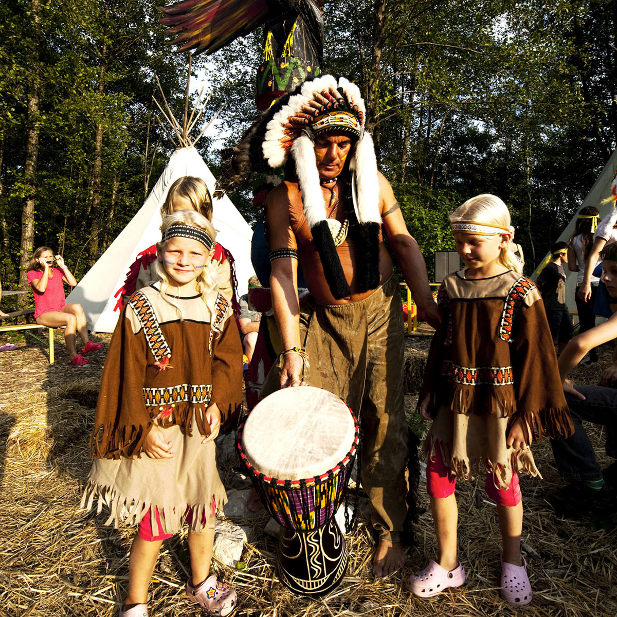 Im TOPI Club, dreht sich alles um die kleinen Campinggäste
